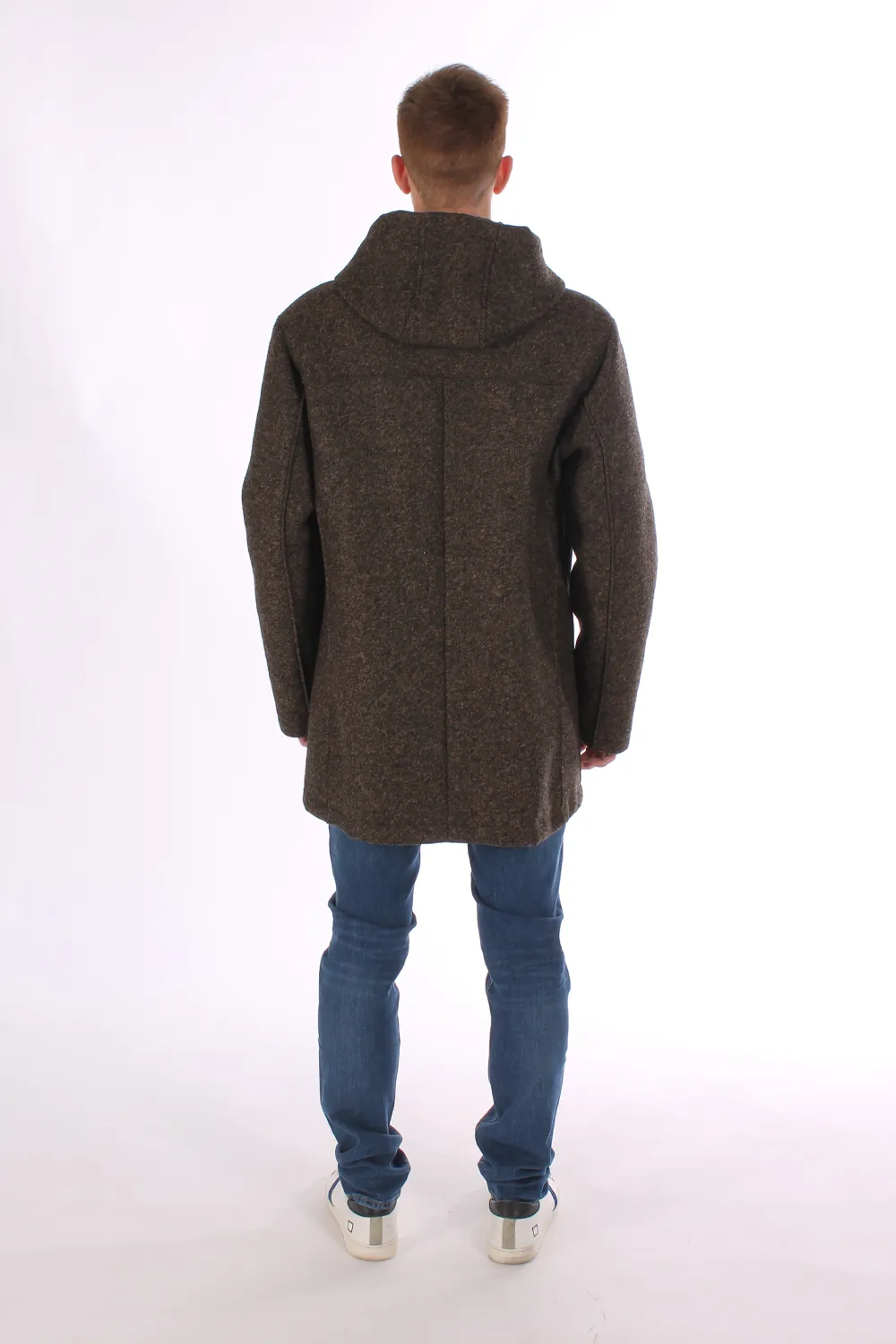 MIXTURE | CAPPOTTO IN PANNO MISTO LANA  - Punto Blu